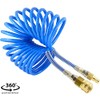 Fitting Parts Polyurethane Spiral Hose Rotatable 360° with Compressed Air