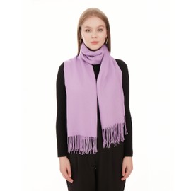 Pashmina Shawls And Wraps For Women - Purple Pashmina Shawl For Evening Dresses - Pashmina Bridal Wedding Scarf - Pashmina Fall Winter Scarf For Women - Pashmina Travel Scarf - Travel Shawl