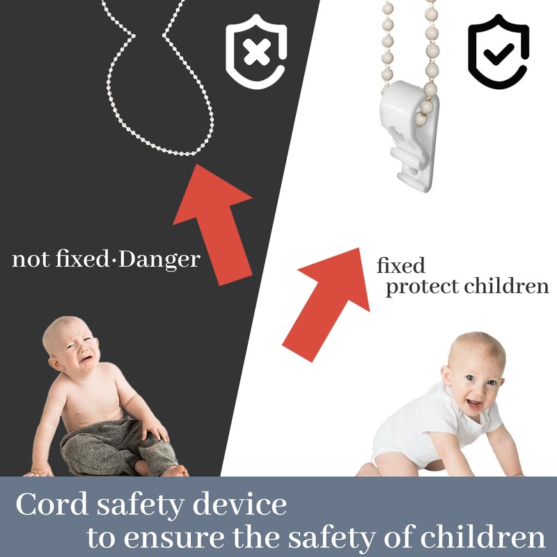 HENG FENG Outdoor Roller Shade 6'(W) x 6'(H) Patio Shades