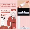 155 Strips Clothing Tape Double-Sided Pre-Cut Strips Strong Invisible Body
