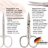 3 Swords Germany - brand quality 8 piece manicure pedicure