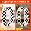 Liengoron Racing Car Light up Numbers 8.5in Birthday Party Decoration