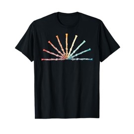 Funny Oboe Retro Rainbow - Oboe Reed Player Orchestra Member T-Shirt