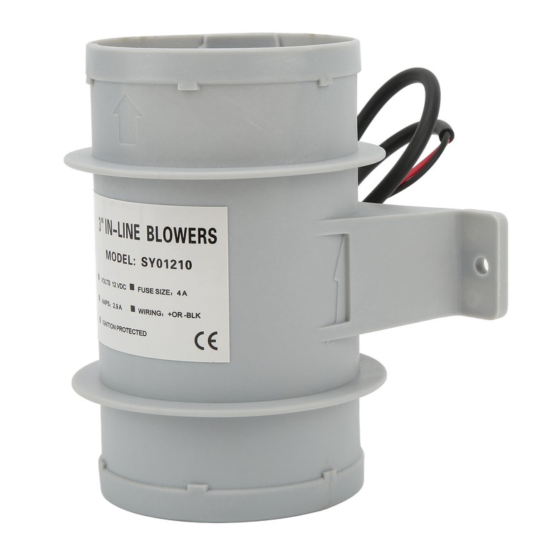 3 Inch Ventilation Fan Blower High Efficiency Stable Performance Plastic