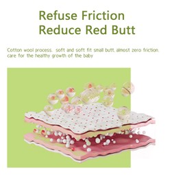 Diapers-Size4, 52 Count, Absorbent Diapers, Natural Soft Disposable Diapers Baby for Baby (22lbs to 37lbs)