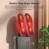 Electronic Boot Dryer Adjustable 3 Time Setting Warm Wind Low