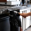 watchget Espresso Knock Box Garbage Bag Commercial Floor Standing Espresso
