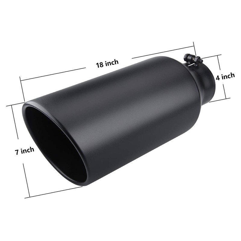 LCGP 4" inlet to 7" outlet 18" Long Universal Diesel