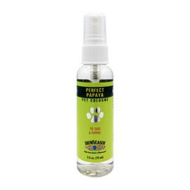 Showseason® Perfect Papaya Pet Cologne 2.5 oz For Dogs |Travel Size | Long-Lasting Odor Eliminator | Cruelty-Free | Paraben-Free | Biodegradable and Non-Toxic | Made in The USA
