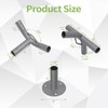 ICITYWALL 6 Leg Carport Kits，High Peak Canopy Fitting Kit with