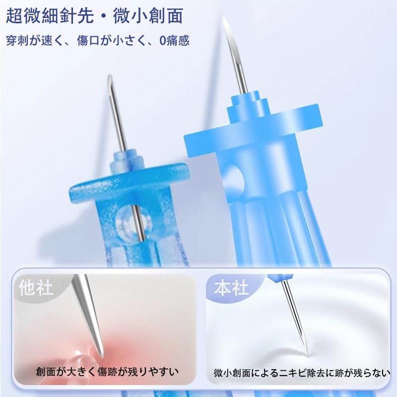 RuiMi Blackhead Remover Tool, Disposable Acne Needle Set, Easy Operation,