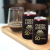 Cheers and Beers to 50 Years Can Coolers, Set of