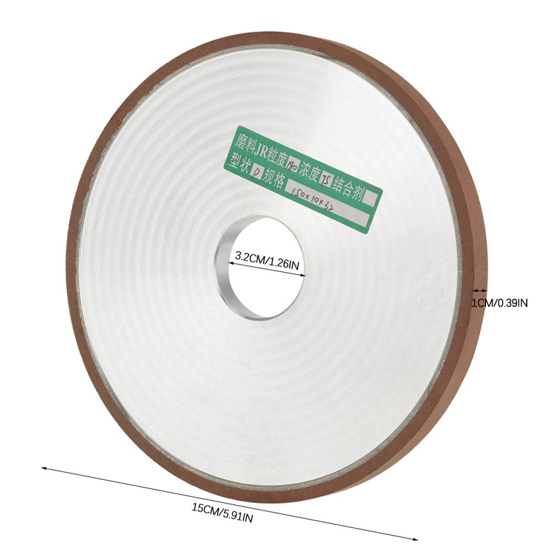 1Pcs 150*32*10mm Diamond Resin Grinding Wheel Disc for Cutter Grinder