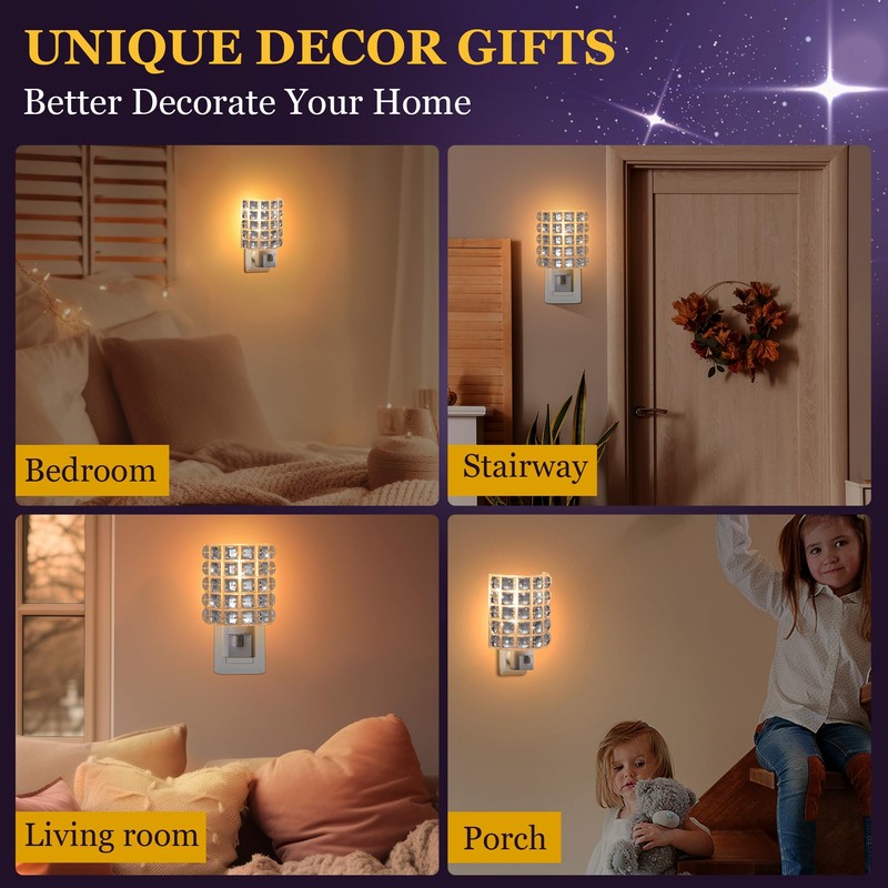 LED Night Light, Night Lights Plug Into Wall with Manual