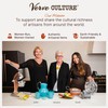 Handcrafted Mexican Hot Chocolate Jug by Verve CULTURE, Clay Chocolatera,