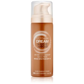 Maybelline New York Dream Nude Airfoam Foundation, Light Cocoa, 1.6 Ounce
