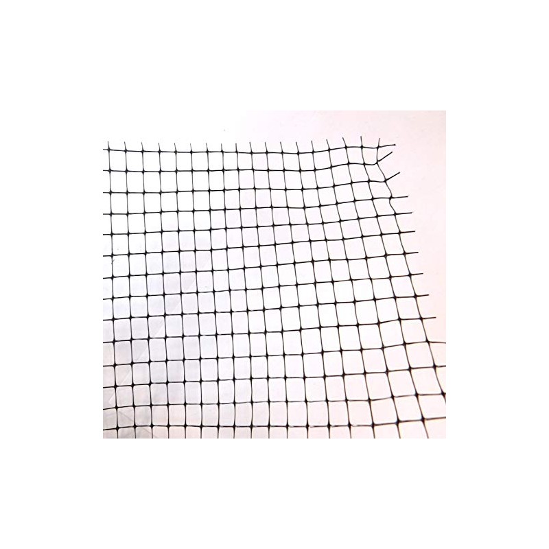 D-D Mesh - 200cm x 110cm, Black, Polyester & Nylon,