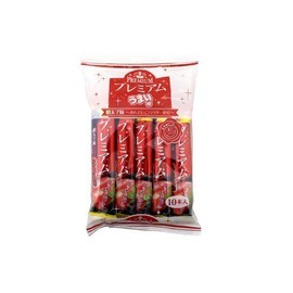 Premium Umaibo, Mentaiko Flavor (1 Bag of 10 Bottles)
