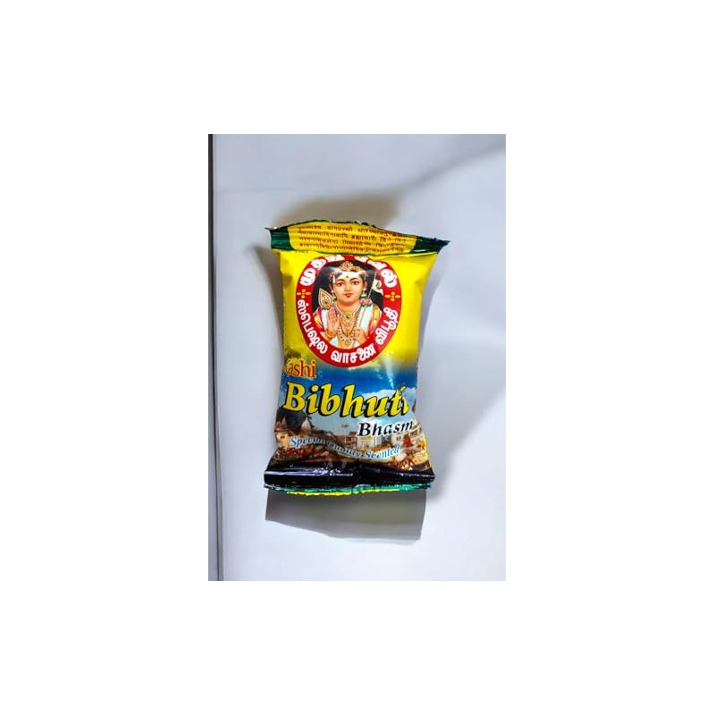 Kashi Vibhuti Bhasma Holy Powder for Shiv Pooja, Religious Tilak