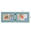 Tamolus 4x6 Double Horizontal Hinged Picture Frame Folding Photo Frame