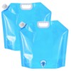 2 PCS Water Container with Tap, 5l Water Container, Camping
