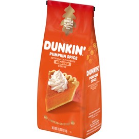 Dunkin' Pumpkin Spice Flavored Ground Coffee, 11 Ounces