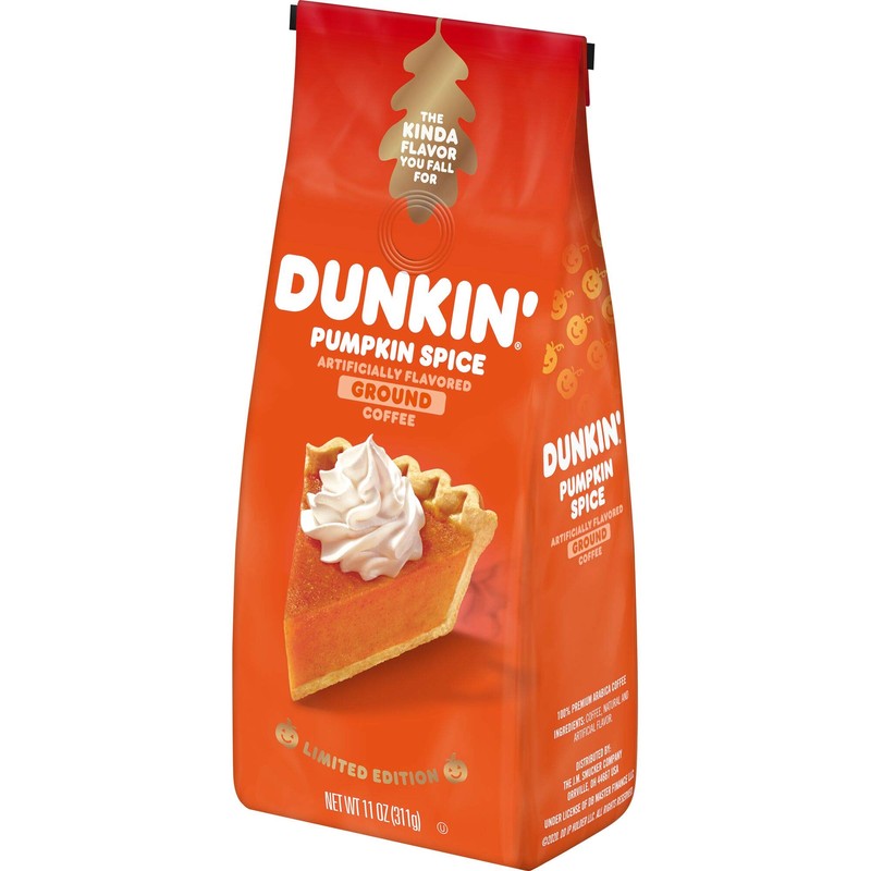 Dunkin' Pumpkin Spice Flavored Ground Coffee, 11 Ounces