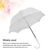 Lace Wedding Umbrella Romantic Embroidery Flower Bridal Umbrella Ergonomic Handle