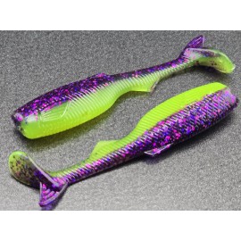 Hooked Baits (16) - 2" Mighty Minnow "Joker" GRUBS BAIT JIGS CRAPPIE PANFISH