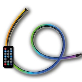 Konix Gaming LED Light Strip Smart Monitor Backlight for 24 to 32 Inch PC Screen - Adjustable RGB Lighting - Audio Synchronisation