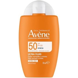 Avne Protector Solar Facial FPS 50 Ultra Fluid Oil Control 50 ml, Textura Ultraligera Mate con TriAsorB, Piel Mixta a Grasa