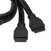 USB3.0 Hub Front Panel 5Gbps 4 Ports 19pin Optical Drive