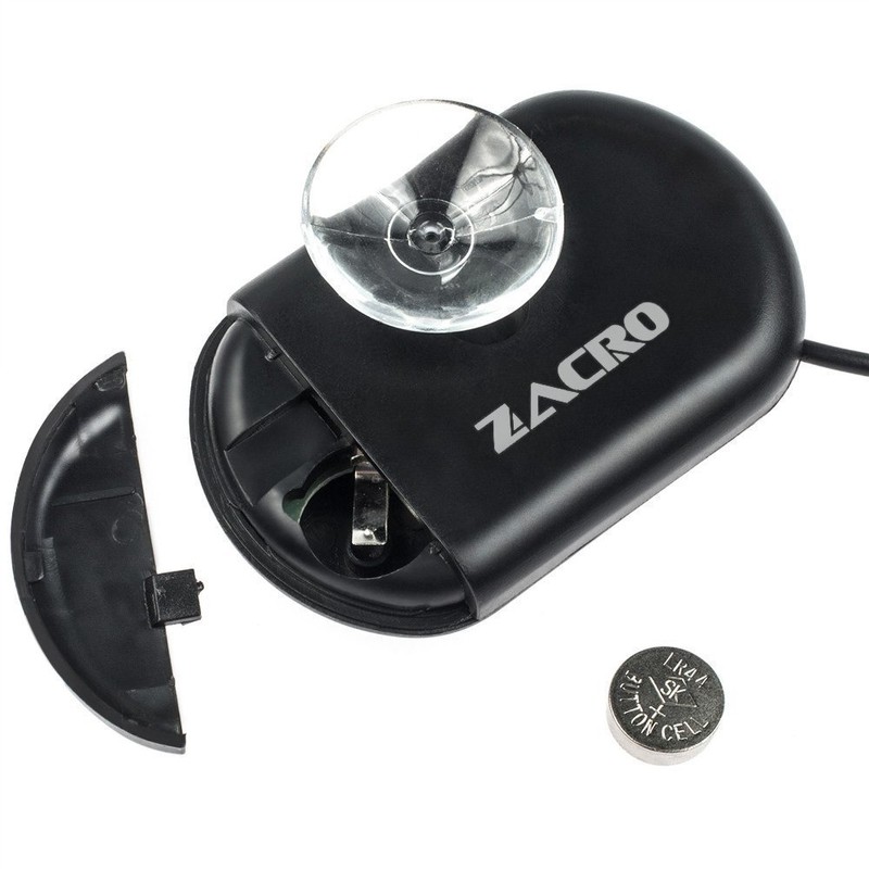 Zacro LCD Thermometer to Water Digital for Terrarium, Aquarium and
