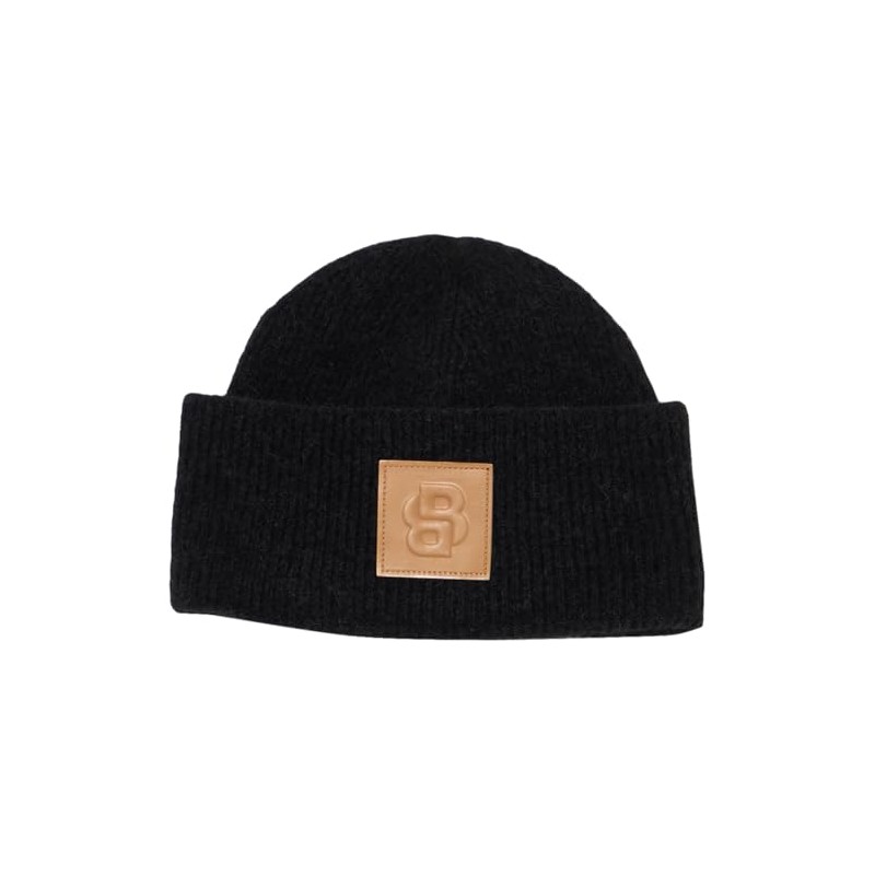 BOSS Women's Laru_hat Beanie, black