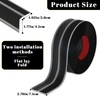[Glow in The Dark] Stair Edge Trim Protector, Rubber Anti-Slip