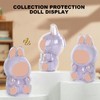Protective Case for 17cm Plush Doll with Keychains ,Standing,Compatible for