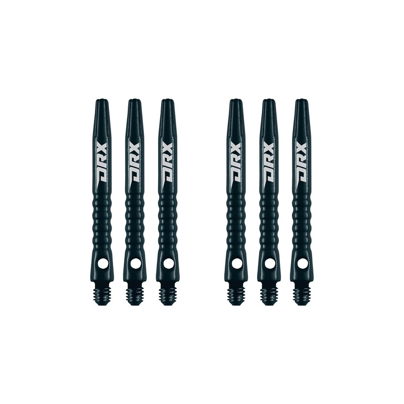 RED DRAGON Hip-Grip Medium Black Aluminium Dart Shafts (Shaft) -