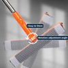 Professional Window Squeegee,2 in 1 Squeegee Window Cleaner with Long