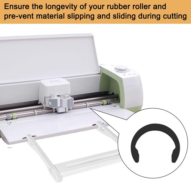 20 Pcs Retaining Clip Rings Compatible with Cricut Maker, Keep