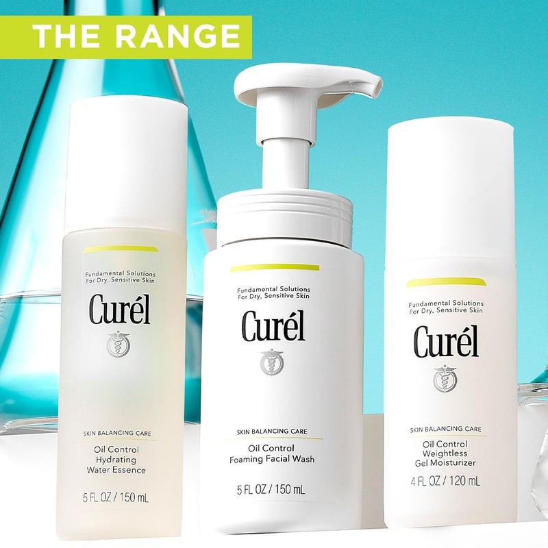 Curél Skin Balancing Care Oil Control Foaming Facial Wash 150ml