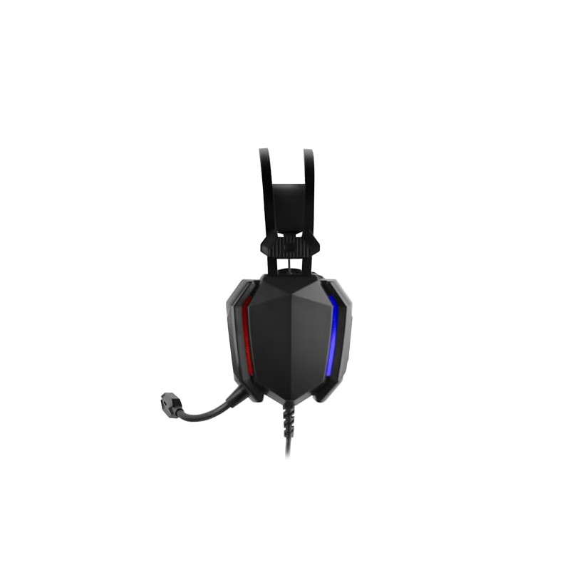 PERFECTCHOICE Audifonos Diadema Gamer RGB con micrófono Ajustable Onfall Pro