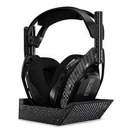 MightySkins Carbon Fiber Skin Compatible with Astro A50 Wireless Headphones + Base Station (Gen 4) - Dewdrop | Protective, Durable Textured Carbon Fiber Finish | Easy to Apply | Made in The USA
