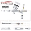 Master High Precision Detail Control G44 Dual-Action Gravity Feed Airbrush,