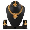Aheli Golden Indian Traditional Bollywood Wedding Bridal Jewelry Set Gift