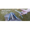 FLISSA 2 PC Multi-functional Practice Tool Non-sharp Blade Butterfly Balisong