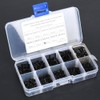 M2.5 Hex Socket Cap Bolts, 12.9 Degree Black Alloy Steel