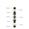 EVOGES IP68 Waterproof Outdoor Inline Cable Connector, 3 Pole, Ø5-12mm