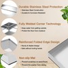 XHAWLJB 27" x 25" ×2.5" Washing Machine Tray with Anti-slip