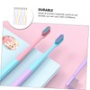 ORFOFE 8PCS Soft Bristle Adult Toothbrushes for Travel and Home