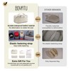 BOYATU Travel Makeup Bag for Women: Cosmetic Organizer Bag with